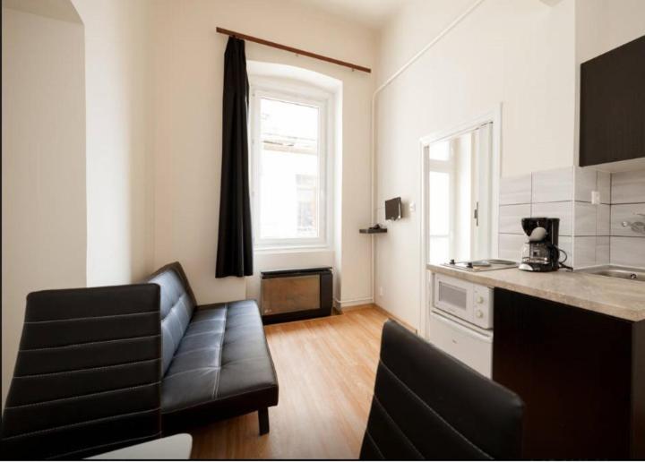 Kuchyňa alebo kuchynka v ubytovaní SparrOwl Apartments