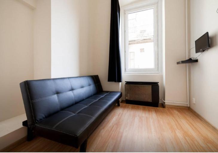 Televízia a/alebo spoločenská miestnosť v ubytovaní SparrOwl Apartments