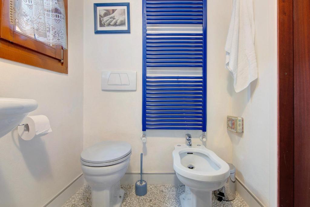 Koupelna v ubytování Casa Armando