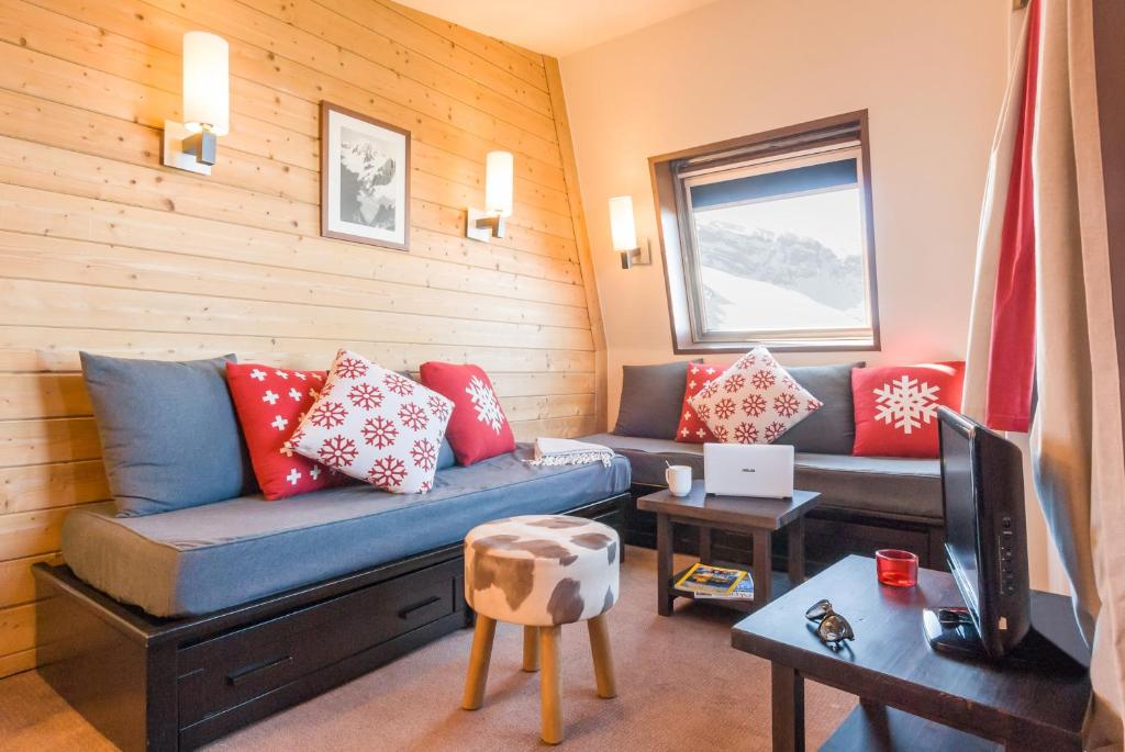 Résidence Pierre & Vacances Saskia Falaise - 一居室公寓 - 开放山景（4人） - 周日