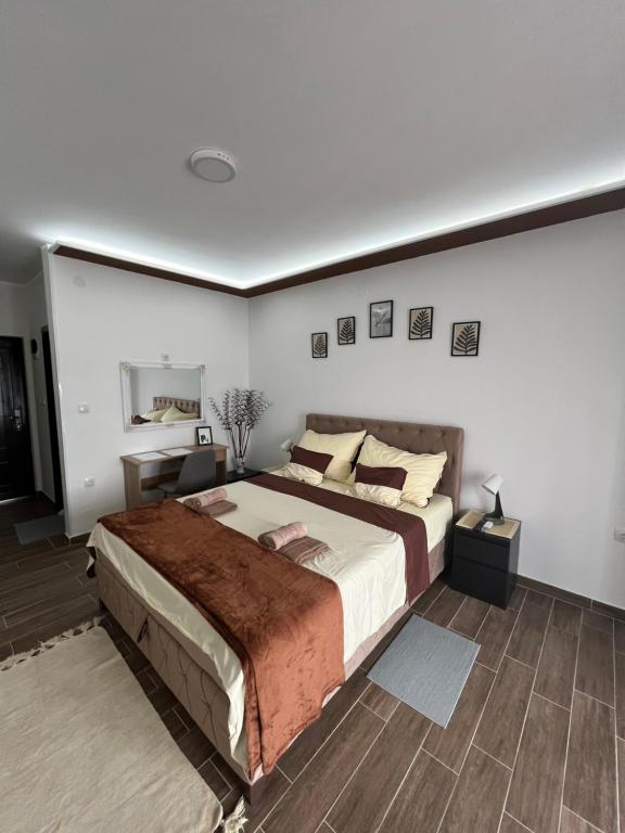 Postel nebo postele na pokoji v ubytování Apartman S2