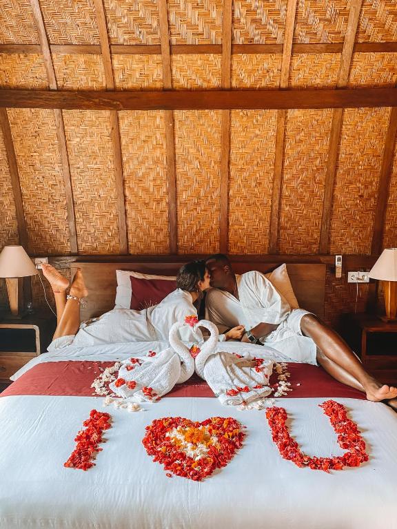 Letto o letti in una camera di Innora Jungle Resort And Spa