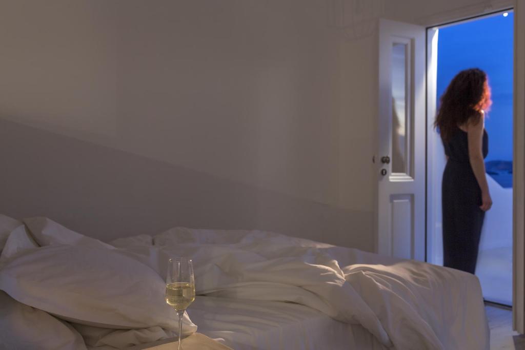 Postel nebo postele na pokoji v ubytování White Pearl Villas