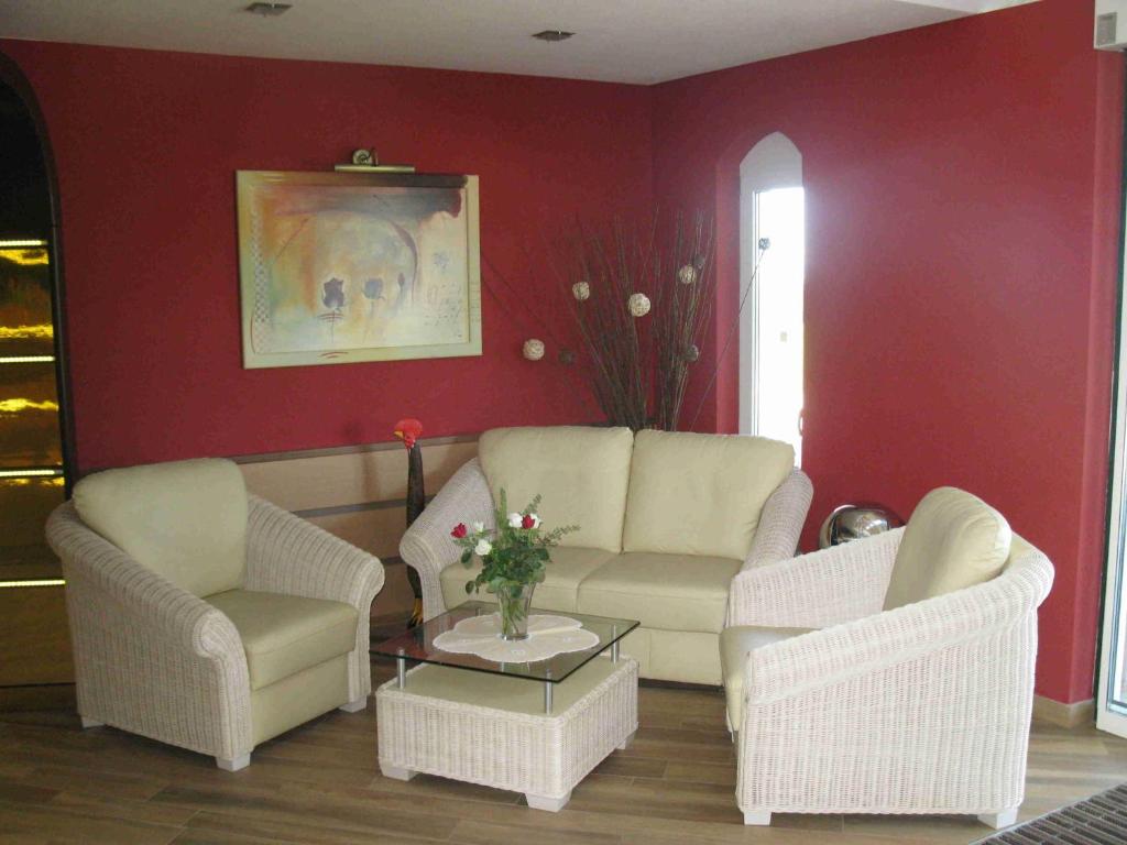 Posezení v ubytování Hotel Irmgard