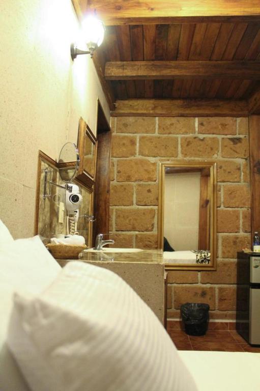 Koupelna v ubytování Hotel Real Nirvana