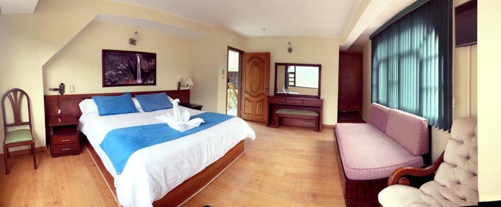 Postel nebo postele na pokoji v ubytování Hotel Donde Marcelo