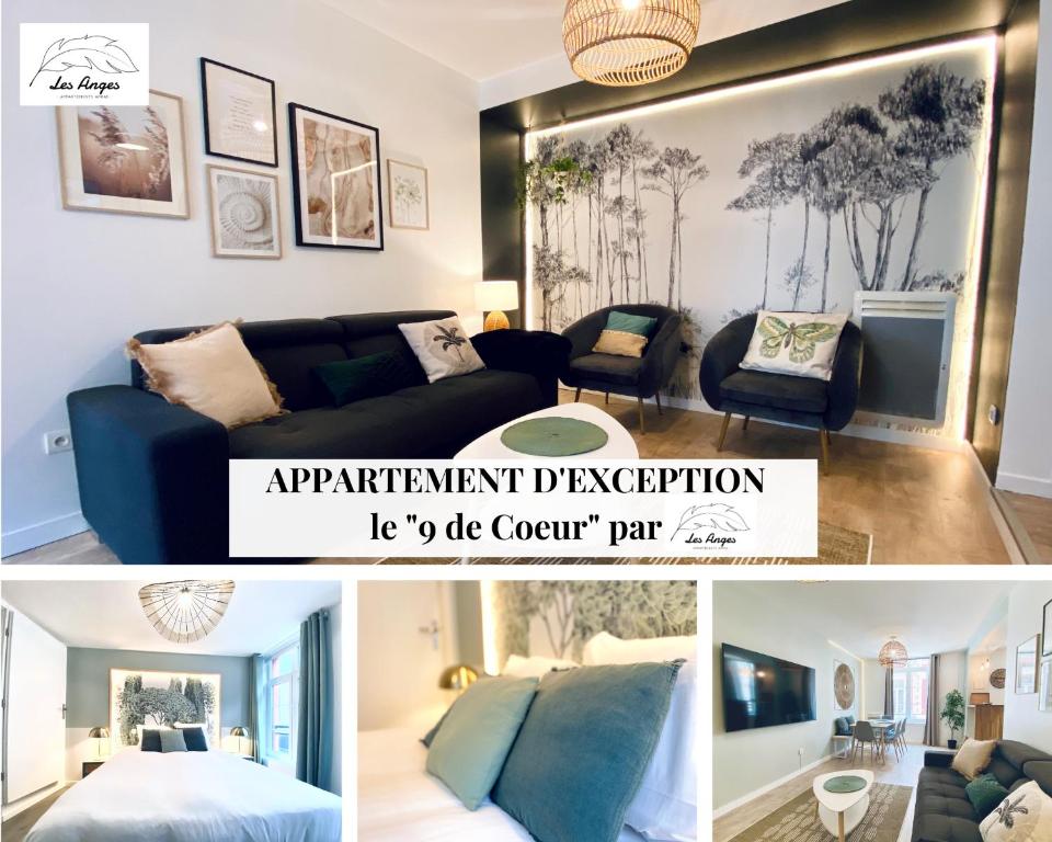 Posedenie v ubytovaní Le 9 de Cœur - 2 chambres - 6 couchages