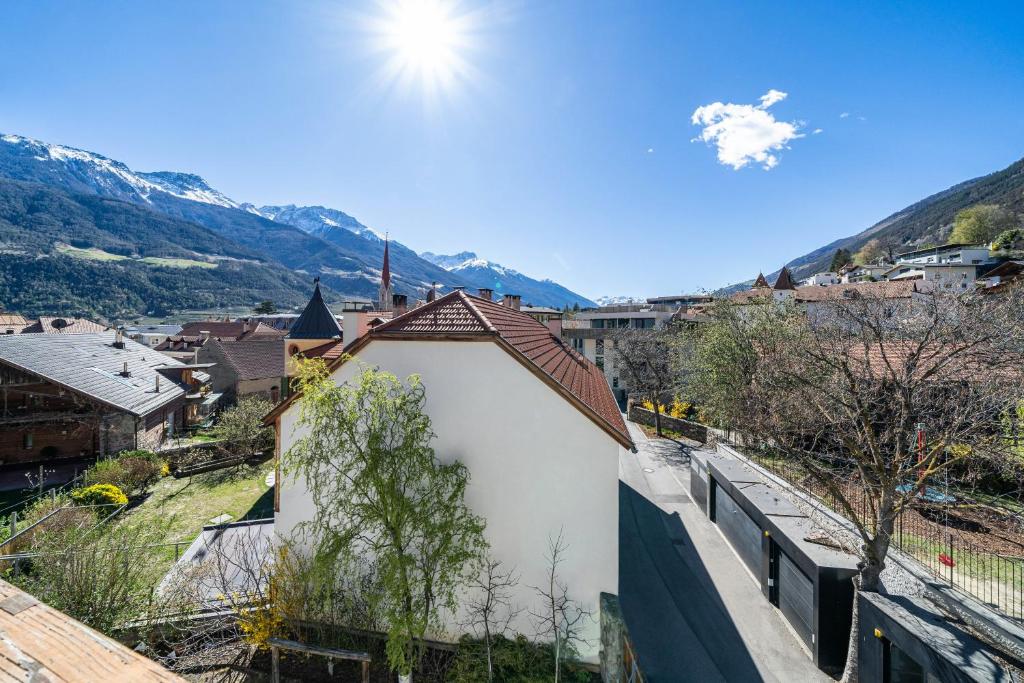 Nespecifikovaný výhled na hory nebo výhled na hory při pohledu z apartmánu
