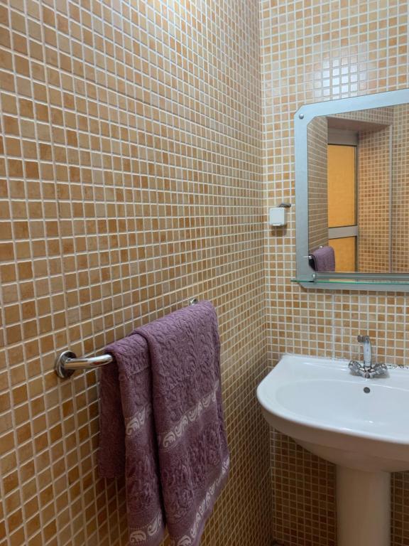 Kupatilo u objektu Guest House Nuhii