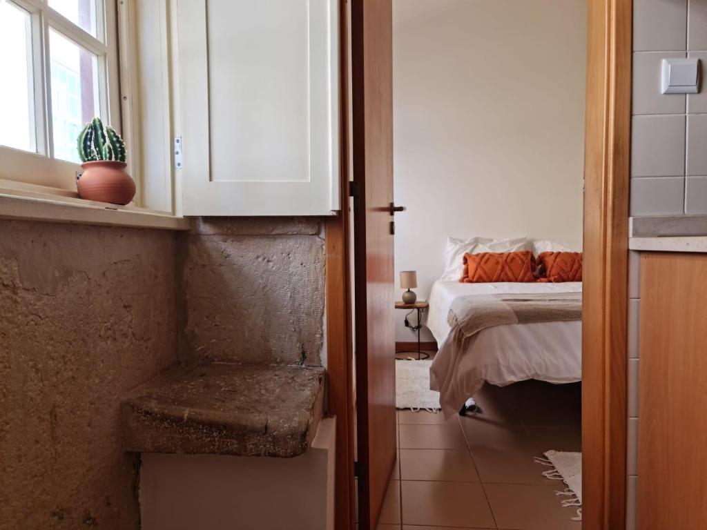 Postel nebo postele na pokoji v ubytování Alta apartments