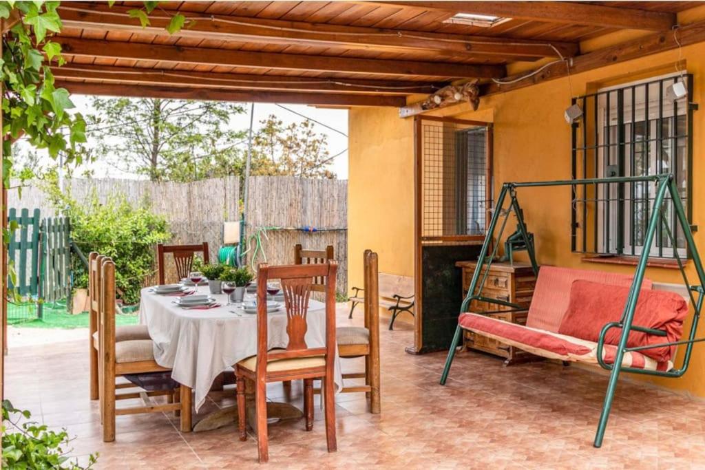 Patio alebo iná vonkajšia časť ubytovania Almotaje, numero 3