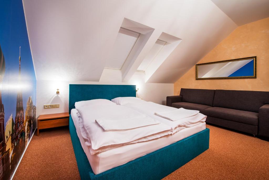 Postel nebo postele na pokoji v ubytování Relax21