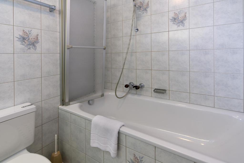 Kúpeľňa v ubytovaní Ostbacher Stern