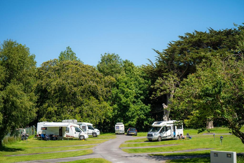 Příroda nedaleko luxury tent