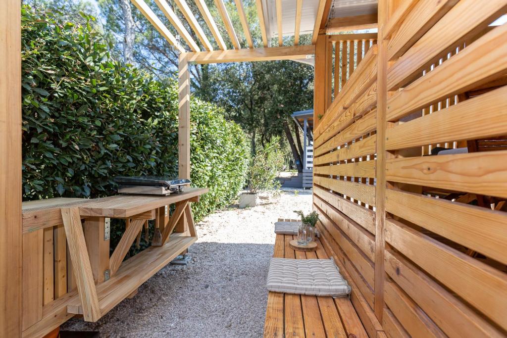 Zahrada ubytování Mobile home Pine Adria
