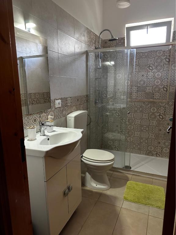 Koupelna v ubytování B&B Villa Grazia