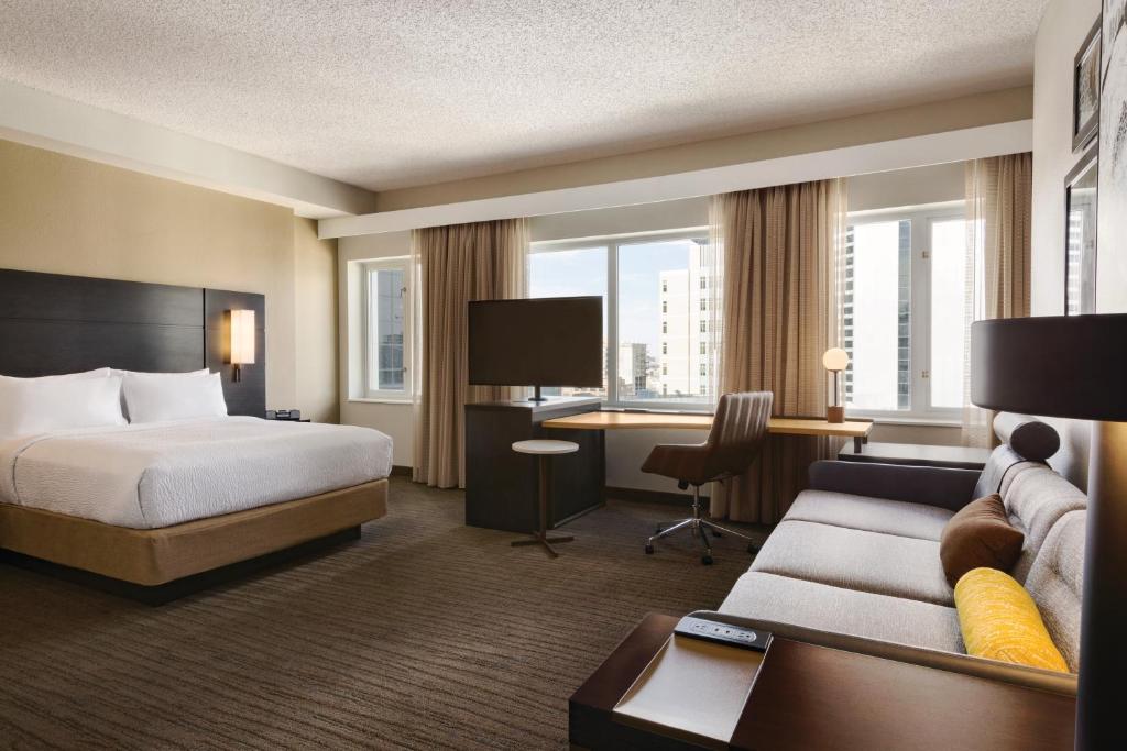 Residence Inn Denver City Center - Suite Queen D'une Chambre Avec Canapé-lit - Entendre Accessible