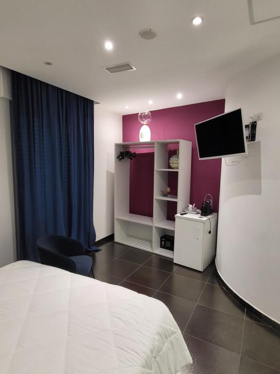 TV a/nebo společenská místnost v ubytování Relais Viesti