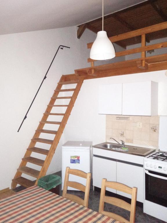 Kuchyň nebo kuchyňský kout v ubytování Pension Kozel