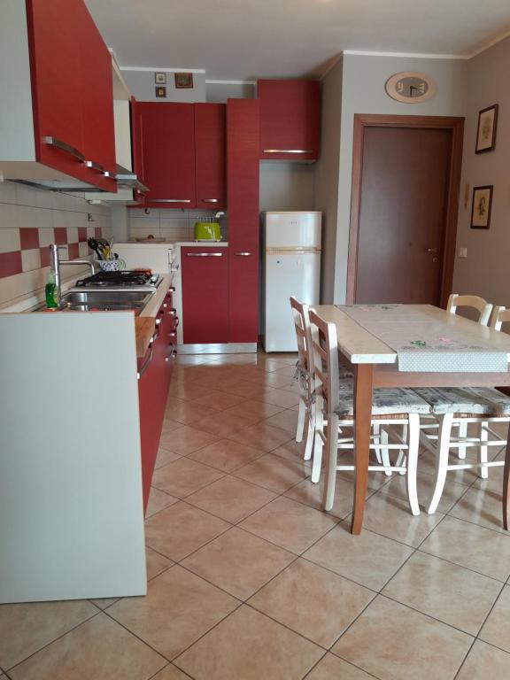 Kuchyň nebo kuchyňský kout v ubytování Casa Simonetta