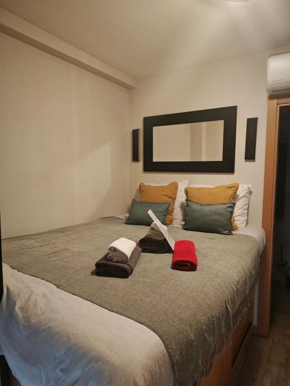 Postel nebo postele na pokoji v ubytování Studio Miramar Suites Malaga