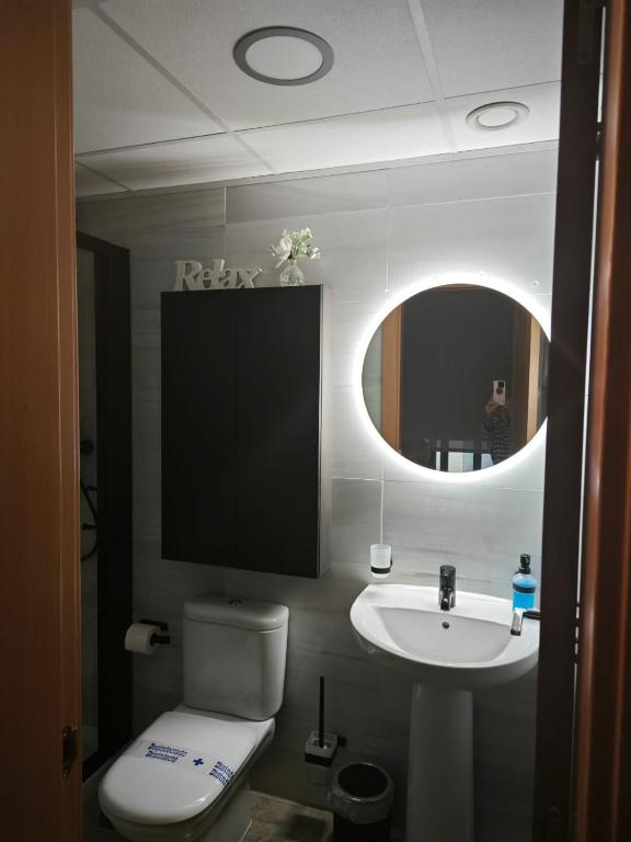 Koupelna v ubytování Studio Miramar Suites Malaga