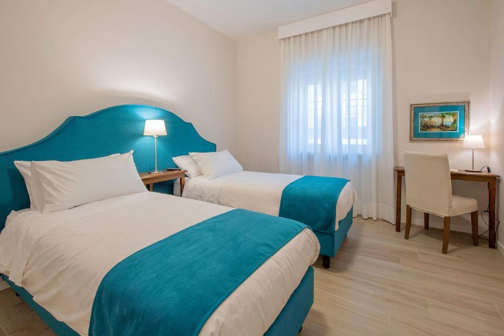 A bed or beds in a room at Apartment Bud