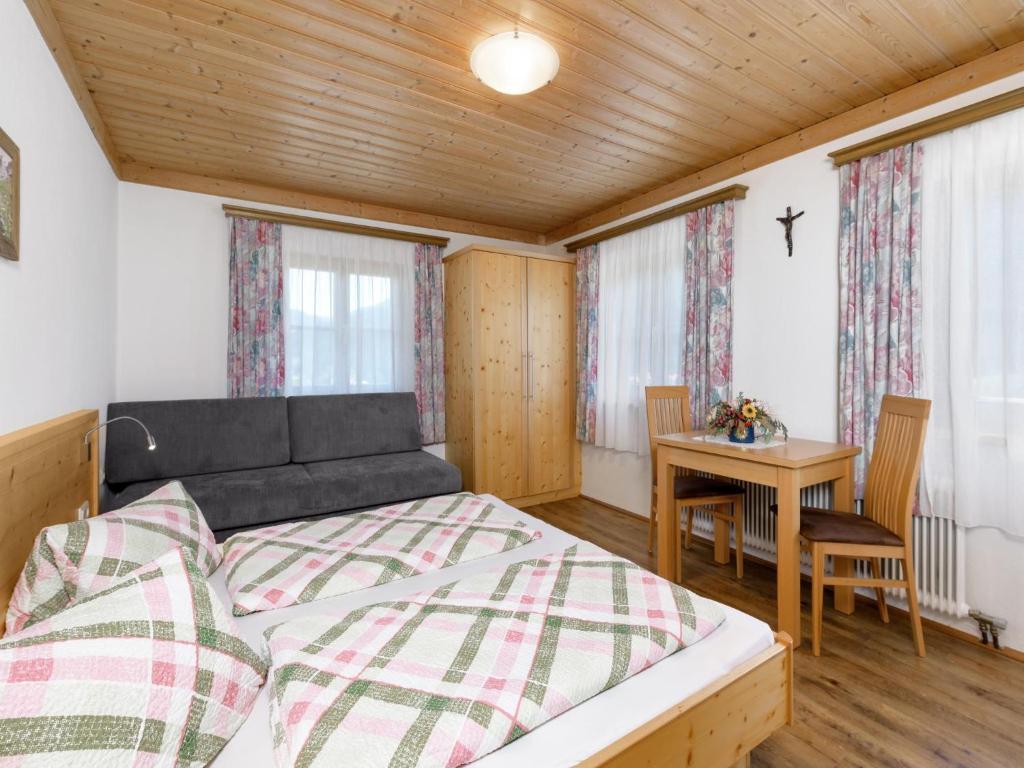Postel nebo postele na pokoji v ubytování Haus Tanja