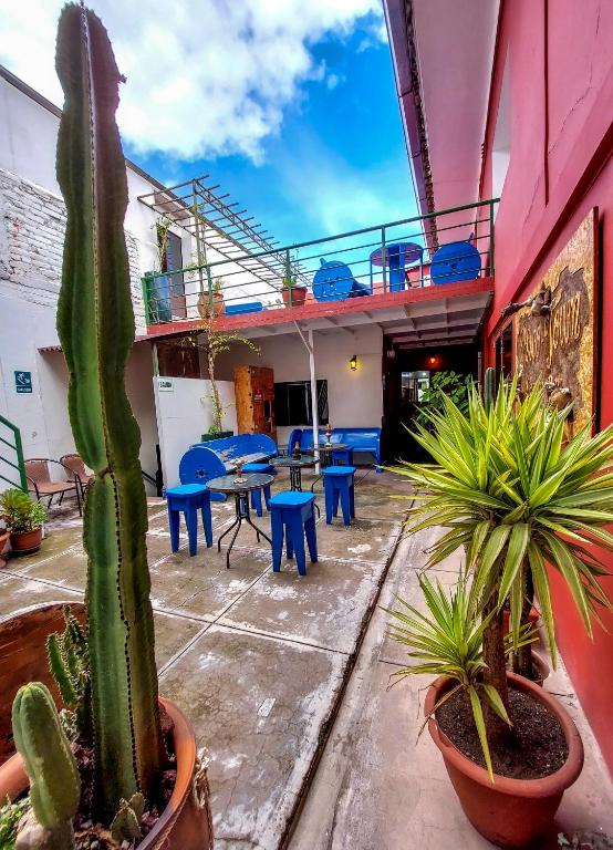 Patio nebo venkovní prostory v ubytování Ukukus Hostel