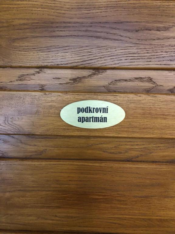 Certifikát, hodnocení, plakát nebo jiný dokument vystavený v ubytování Apartmány u vleku - Podkrovní apartmán