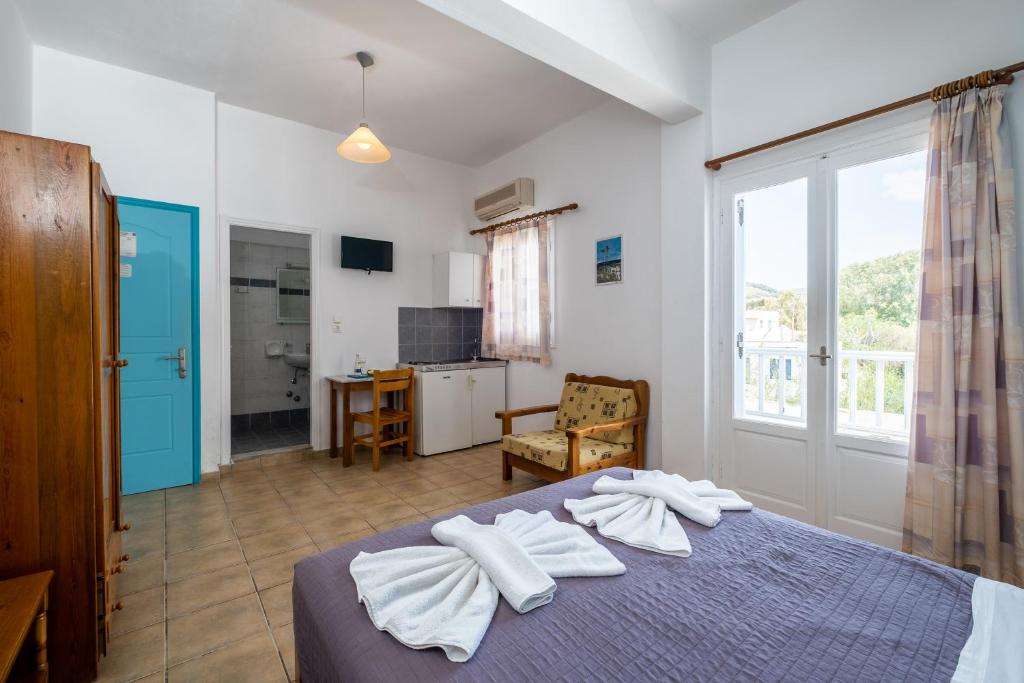 TV a/nebo společenská místnost v ubytování Hotel Livadia