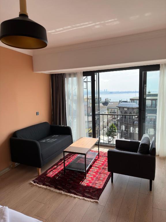 Posezení v ubytování Terrace Guesthouse