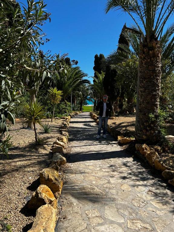Zahrada ubytování Apartamento Caleta Playa