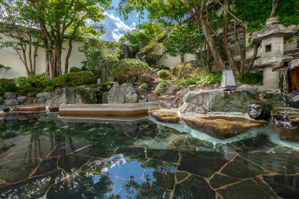 Zahrada ubytování Kinugawa Grand Hotel Yumenotoki