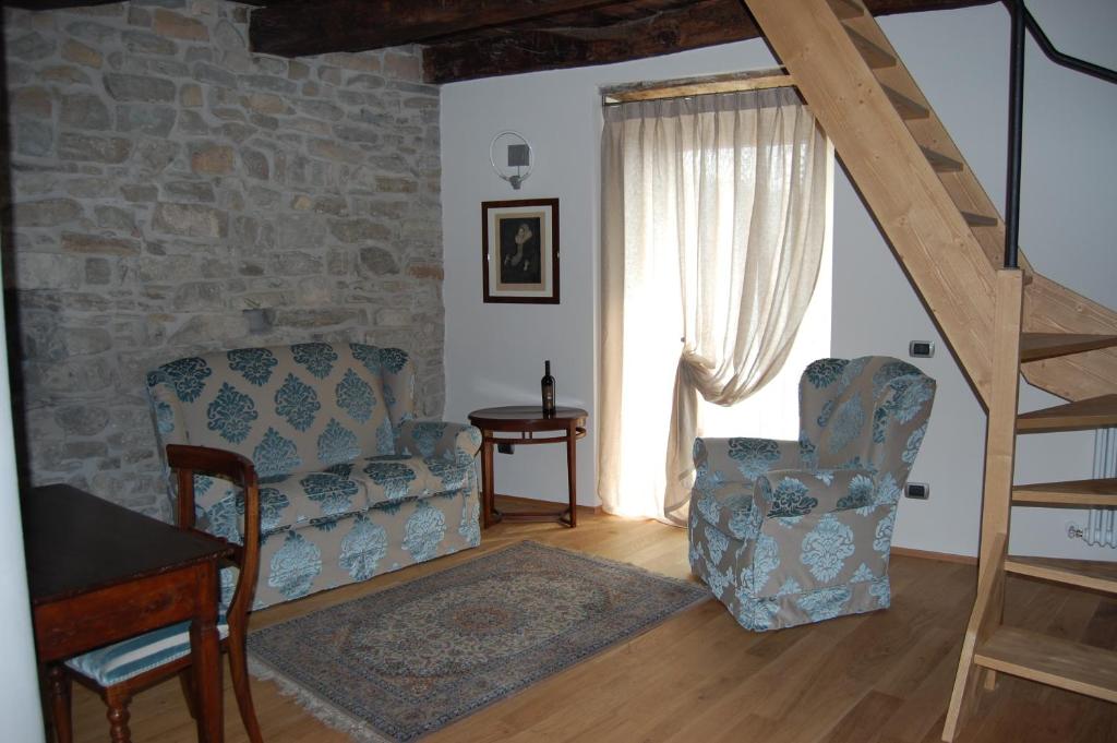 Posezení v ubytování Relais Il Presidio