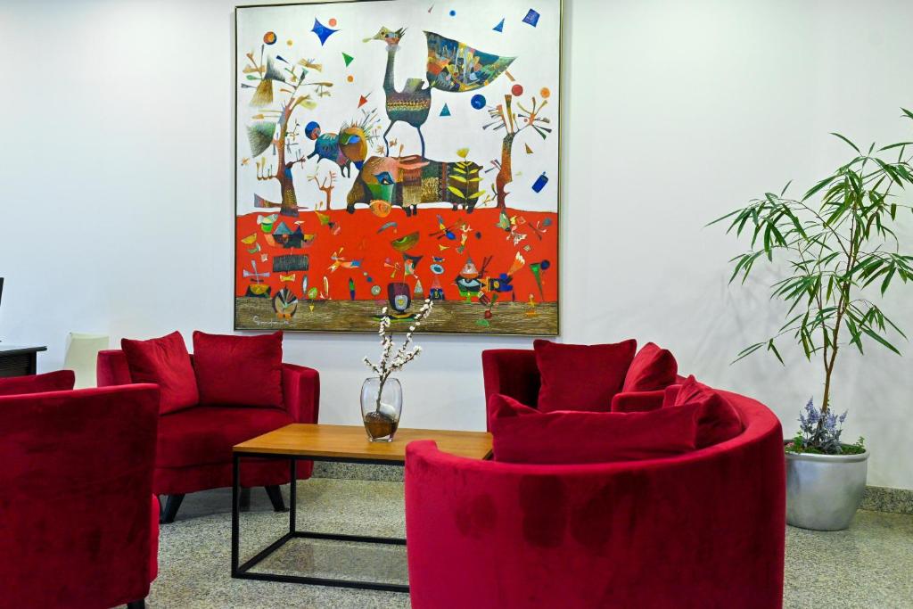 Posezení v ubytování Europe Hotel
