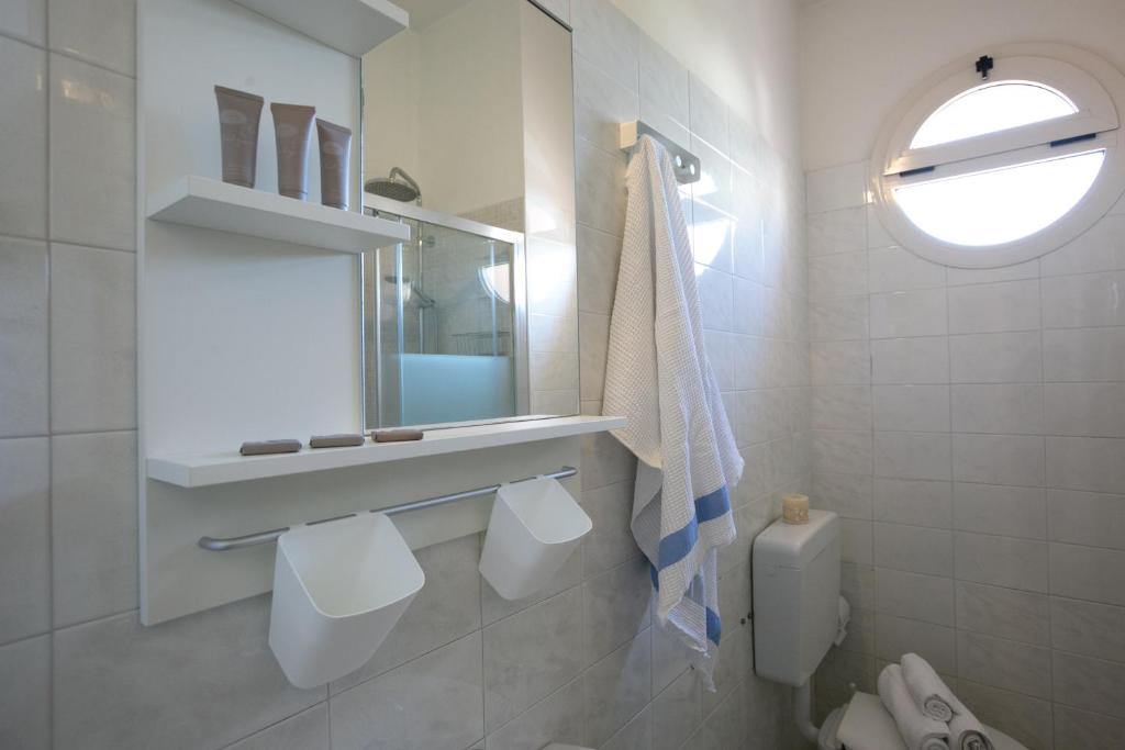 Koupelna v ubytování Hotel Villa Gioiosa