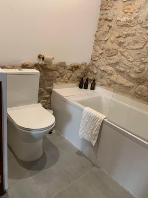 A bathroom at Casa Valleta