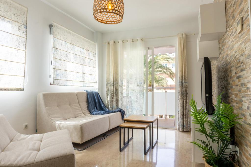 Posedenie v ubytovaní Apartamento mediterráneo en pleno corazón de Moraira