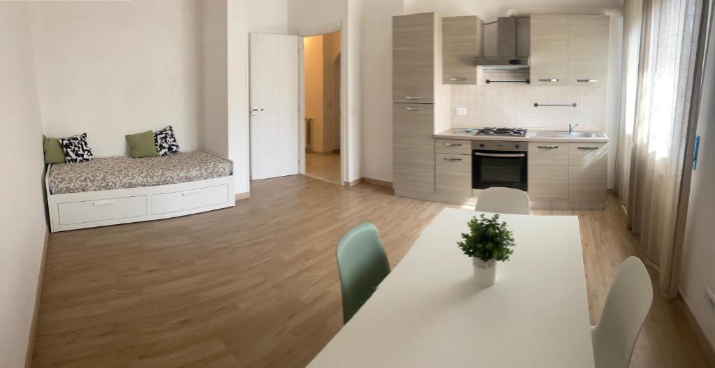 Kuchyň nebo kuchyňský kout v ubytování Green house 2
