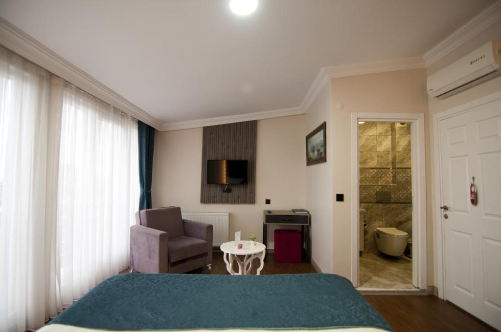 Posezení v ubytování Genius Hotel Istanbul