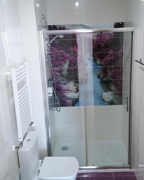 A bathroom at Alojamiento rural El Refugio