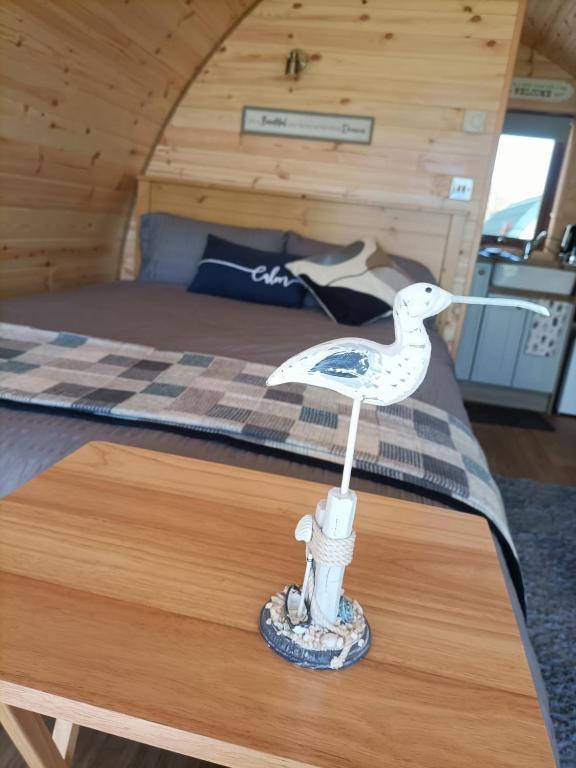 Postel nebo postele na pokoji v ubytování Sea Crest Pods Rossnowlagh