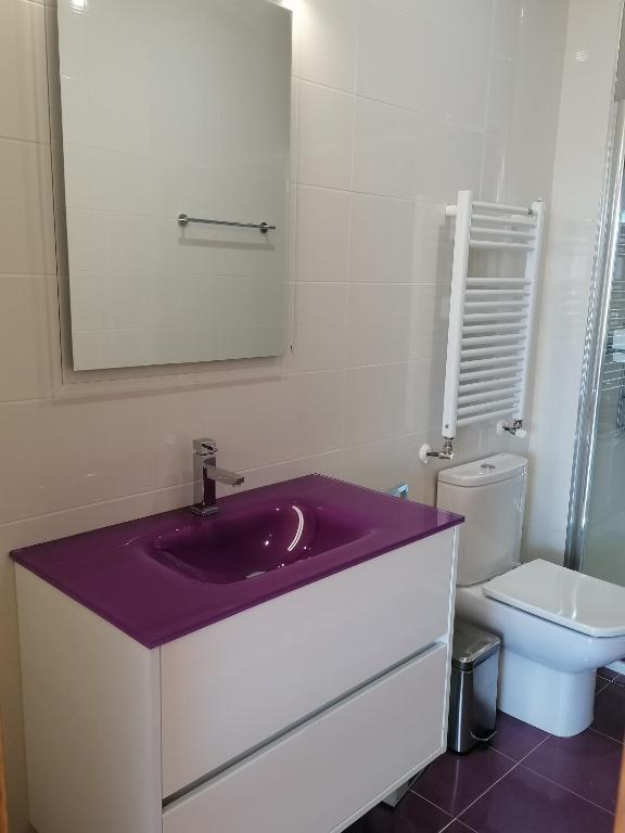 A bathroom at Alojamiento rural El Refugio