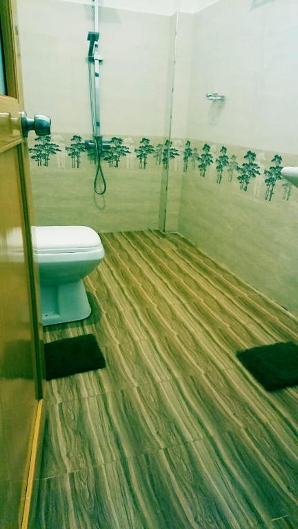 Koupelna v ubytování Dulmini Homestay