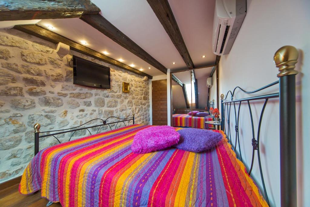 Postel nebo postele na pokoji v ubytování Dubravka Apartment