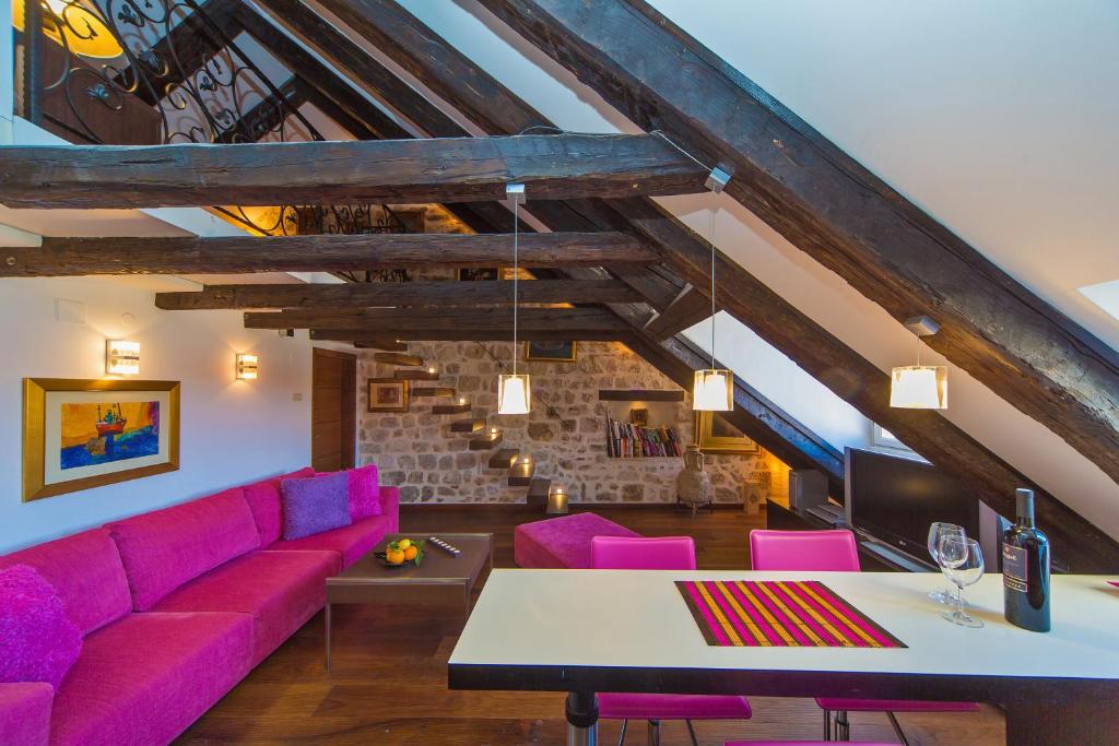 Posezení v ubytování Dubravka Apartment