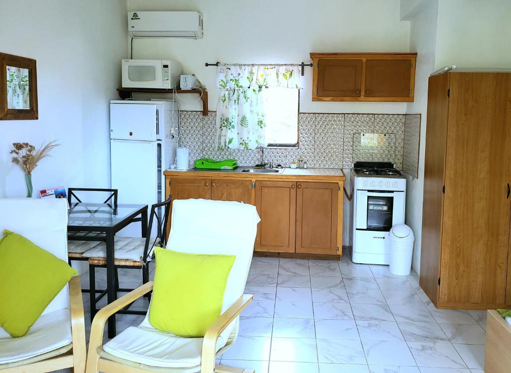 Kuchyň nebo kuchyňský kout v ubytování Bay View Apartments Canouan Island