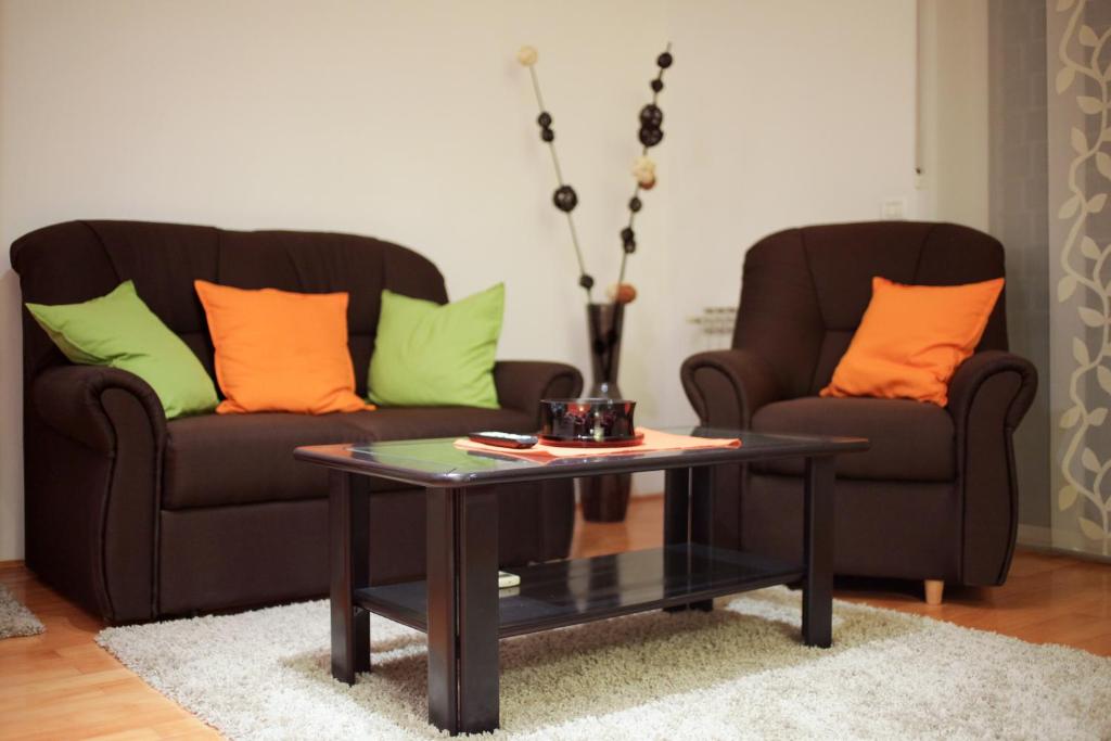 Część wypoczynkowa w obiekcie Bonus Apartments