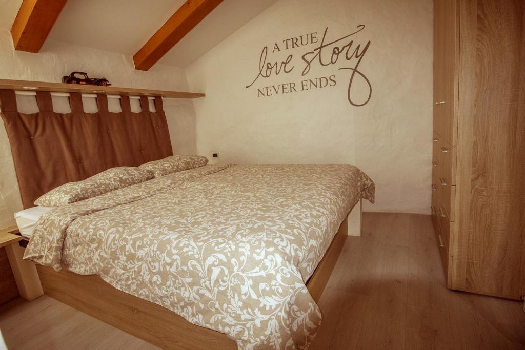Postel nebo postele na pokoji v ubytování Toncevi Eco Estate